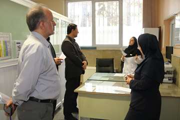 بازدید سرزده رئیس دانشگاه علوم بهزیستی و توانبخشی از مرکز آموزشی درمانی روانپزشکی رازی